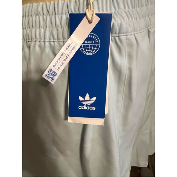 NWT $80 Adidas Gender Neutral Contempo Light Blue Wrap Skirt Tennis, Pickle Ball - Picture 8 of 15
